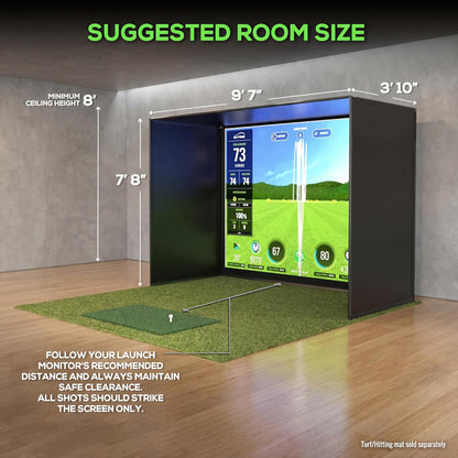 Golf Training Bundle – Golf Simulator Frame + 3G Mini Ring Swing Stabilizer