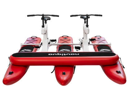 Nautiqua | BORACAY | Premium Catamaran Style Water Bike with Front Pad | 2 Person