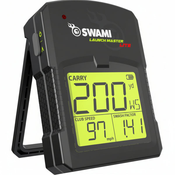 Golf Launch Monitor Built to Improve Swing Data, Carry Distance, Club Speed, Universal Compatibility