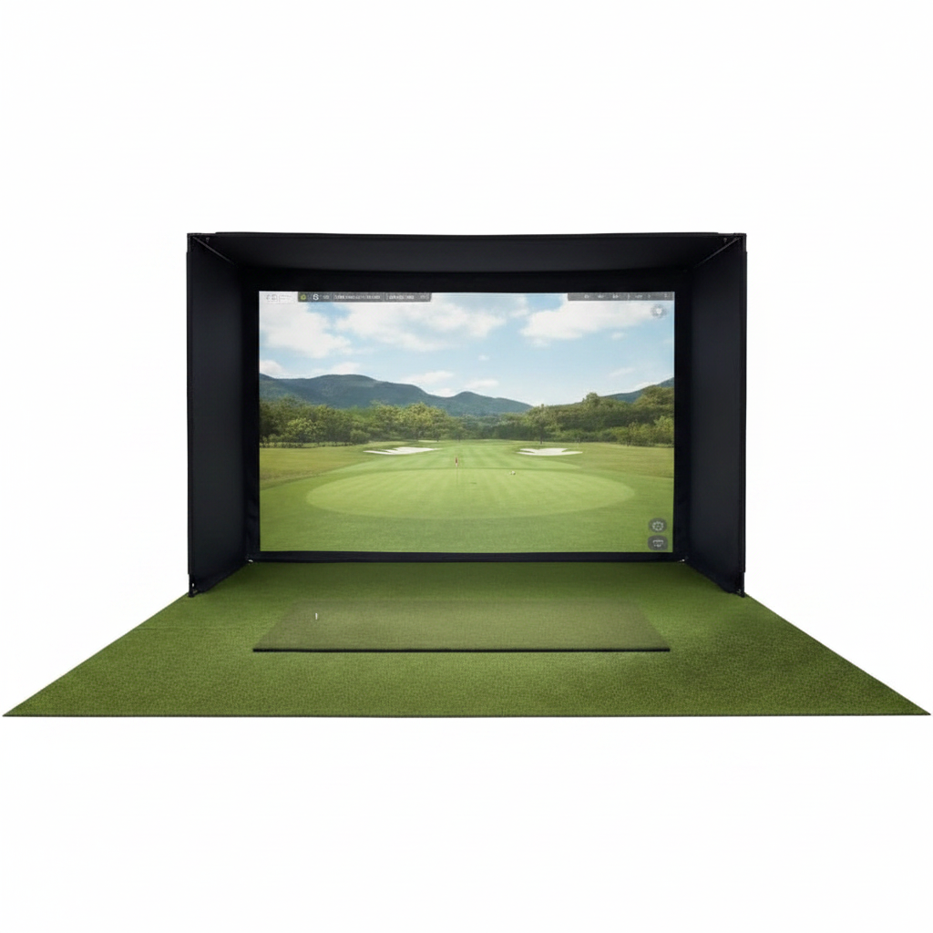 Golf Training Bundle – Golf Simulator Frame + 3G Mini Ring Swing Stabilizer